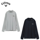 ベストスポーツ Callaway（キャロウェイ）製品。Callaway 裏起毛スムースモックネックシャツ 25FW C25233111