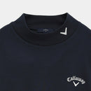 ベストスポーツ Callaway（キャロウェイ）製品。Callaway 裏起毛スムースモックネックシャツ 25FW C25233111