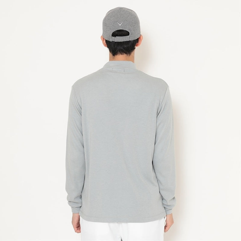 ベストスポーツ Callaway（キャロウェイ）製品。Callaway 裏起毛スムースモックネックシャツ 25FW C25233111