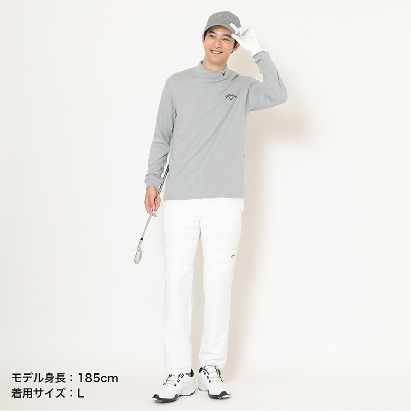 ベストスポーツ Callaway（キャロウェイ）製品。Callaway 裏起毛スムースモックネックシャツ 25FW C25233111