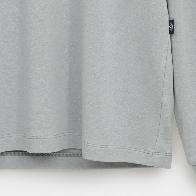 ベストスポーツ Callaway（キャロウェイ）製品。Callaway 裏起毛スムースモックネックシャツ 25FW C25233111