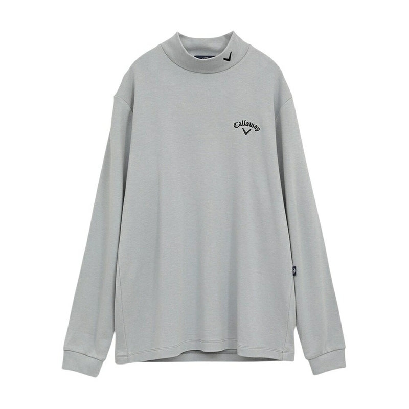 ベストスポーツ Callaway 裏起毛スムースモックネックシャツ 25FW C25233111