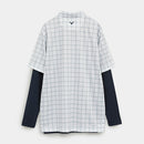 ベストスポーツ Callaway（キャロウェイ）製品。Callaway チェックプリントセットシャツ(インナー付き) 25FW C25234109