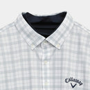ベストスポーツ Callaway（キャロウェイ）製品。Callaway チェックプリントセットシャツ(インナー付き) 25FW C25234109