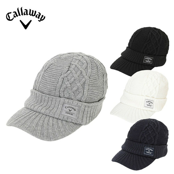 セール品 Callaway（キャロウェイ）製品。Callaway ツバ付きニットキャップ 25FW C25291121