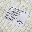 ベストスポーツ Callaway（キャロウェイ）製品。Callaway ケーブル編ビーニー 25FW 252911231180FR