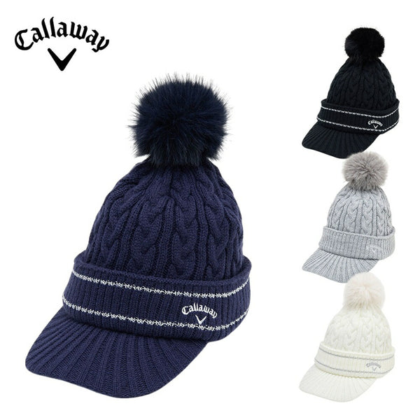 セール品 Callaway（キャロウェイ）製品。Callaway ツバ付きビーニー 25FW C25291218