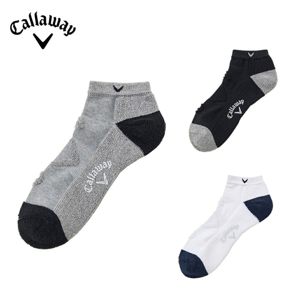 Callaway（キャロウェイ） Callaway（キャロウェイ）製品。Callaway 表パイルアンクルソックス 25FW C25293100