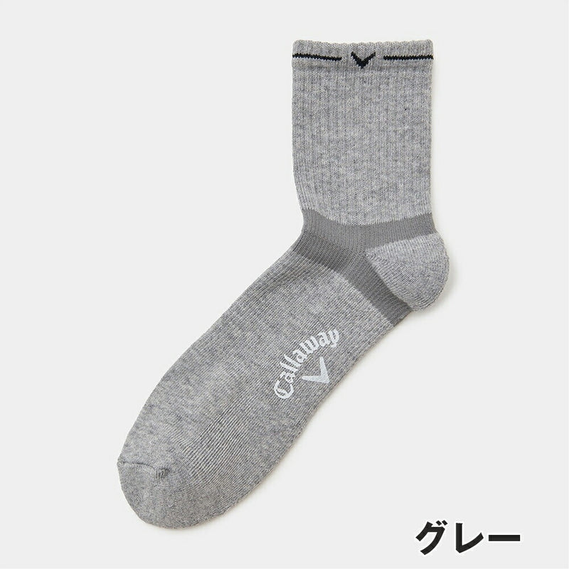 ベストスポーツ Callaway（キャロウェイ）製品。Callaway ショートソックス 25FW 5293106