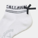 ベストスポーツ Callaway（キャロウェイ）製品。Callaway リボン アンクルソックス 25FW C25293203
