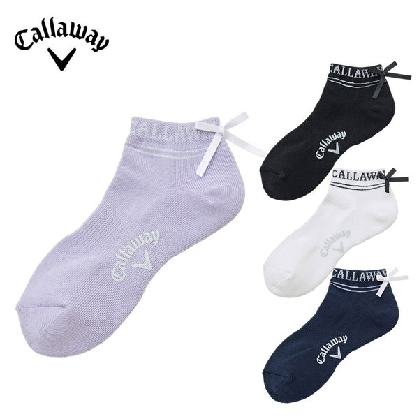 Callaway（キャロウェイ） Callaway（キャロウェイ）製品。Callaway リボン アンクルソックス 25FW C25293203