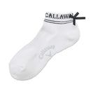 ベストスポーツ Callaway リボン アンクルソックス 25FW C25293203