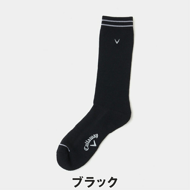 ベストスポーツ Callaway（キャロウェイ）製品。Callaway 定番クルーソックス パッケージ入り 25FW 5993101
