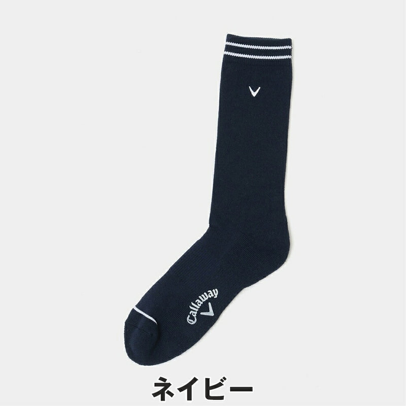 ベストスポーツ Callaway（キャロウェイ）製品。Callaway 定番クルーソックス パッケージ入り 25FW 5993101