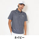 ベストスポーツ Callaway（キャロウェイ）製品。Callaway かざあなメッシュ小ヤシの木総柄半袖シャツ 26SS C26134125