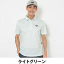 ベストスポーツ Callaway（キャロウェイ）製品。Callaway かざあなメッシュ小ヤシの木総柄半袖シャツ 26SS C26134125