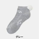 ベストスポーツ Callaway（キャロウェイ）製品。Callaway ラブキャロウェイファーポンポン付きアンクルソックス 26FW C26293202