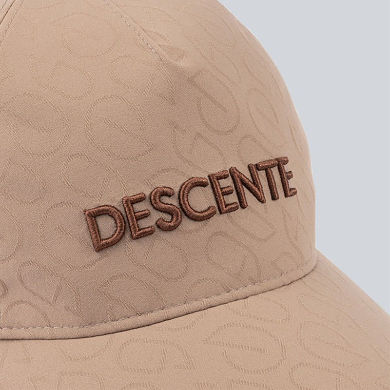 ベストスポーツ DESCENTE GOLF（デサントゴルフ）製品。DESCENTE GOLF オリジナルロゴジャカードキャップ 24FW DG4FCP03M