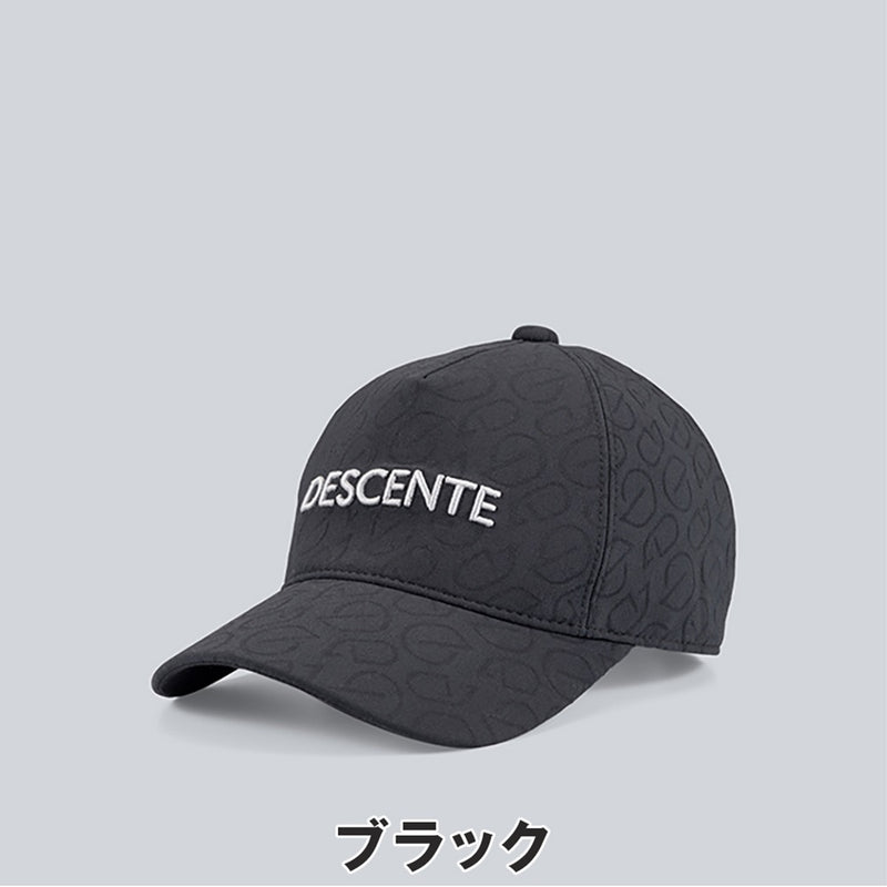 ベストスポーツ DESCENTE GOLF（デサントゴルフ）製品。DESCENTE GOLF オリジナルロゴジャカードキャップ 24FW DG4FCP03M