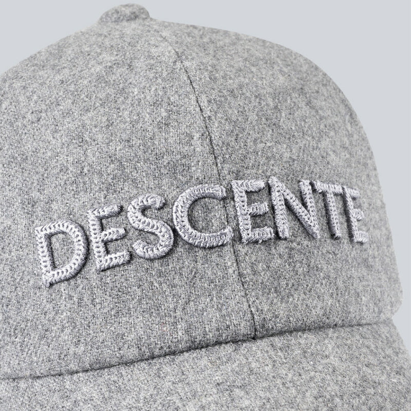 ベストスポーツ DESCENTE GOLF（デサントゴルフ）製品。DESCENTE GOLF ウールナイロンフラノキャップ 24FW DG4FCP05M