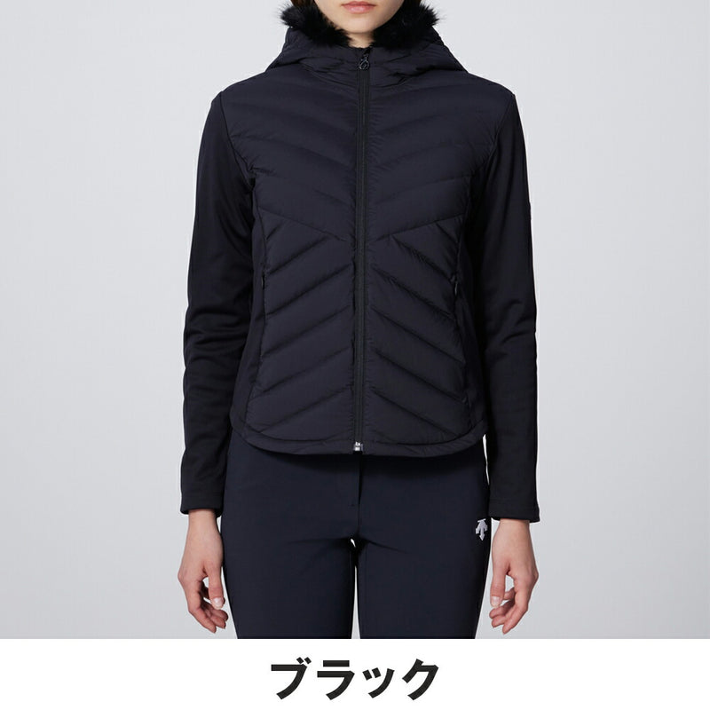 ベストスポーツ DESCENTE GOLF（デサントゴルフ）製品。DESCENTE GOLF ハイブリッドフーディーダウンジャケット 24FW DG4FDJ01L