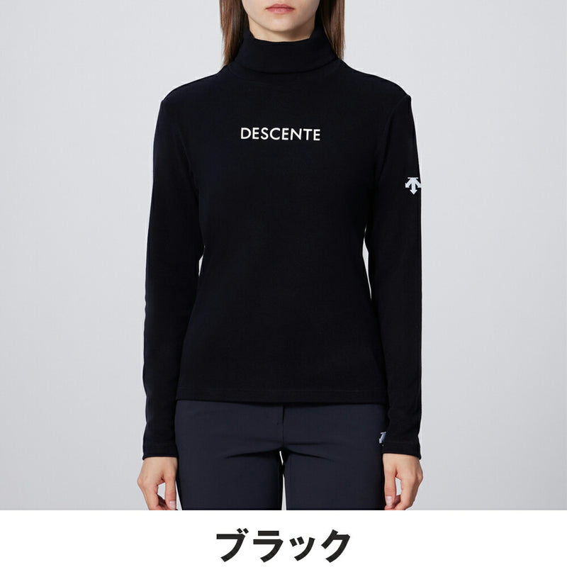 ベストスポーツ DESCENTE GOLF（デサントゴルフ）製品。DESCENTE GOLF タートルネック表起毛長袖シャツ 24FW DG4FLS07L