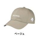 ベストスポーツ DESCENTE GOLF（デサントゴルフ）製品。DESCENTE GOLF コットンツイルボールキャップ 25SS DG5SCP03U