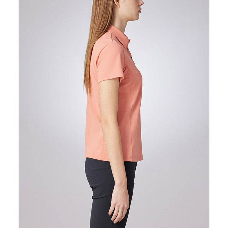 ベストスポーツ DESCENTE GOLF（デサントゴルフ）製品。DESCENTE GOLF ベア鹿の子半袖シャツ 25SS DG5SHS02L