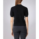 ベストスポーツ DESCENTE GOLF（デサントゴルフ）製品。DESCENTE GOLF モックネックハイブリッド半袖シャツ 25SS DG5SHS03L