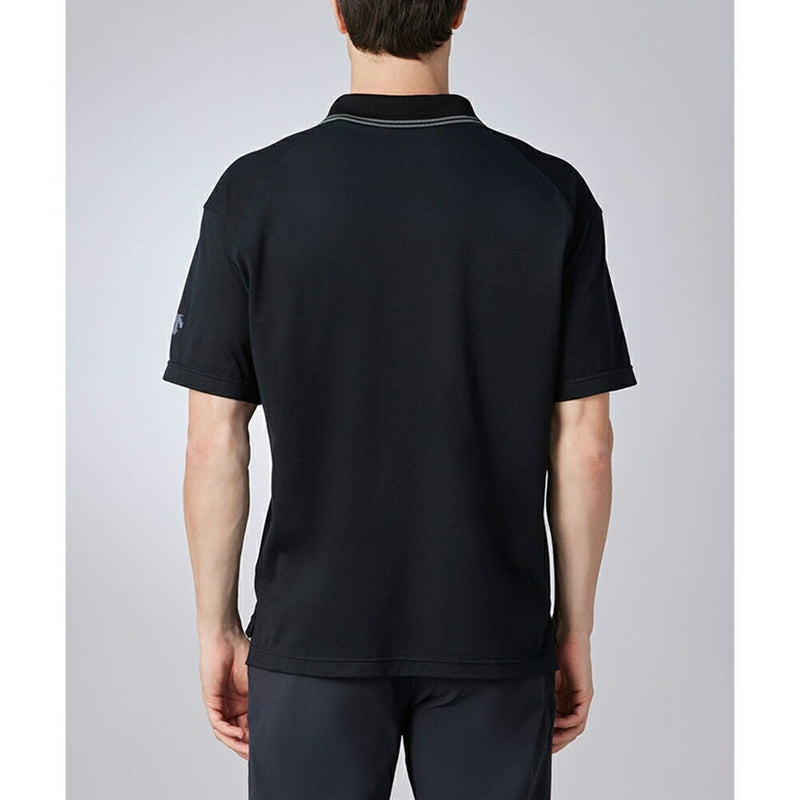 ベストスポーツ DESCENTE GOLF（デサントゴルフ）製品。DESCENTE GOLF スキッパーネック鹿の子半袖シャツ 25SS DG5SHS08M