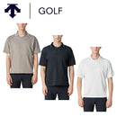 ベストスポーツ DESCENTE GOLF（デサントゴルフ）製品。DESCENTE GOLF スキッパーネック鹿の子半袖シャツ 25SS DG5SHS08M
