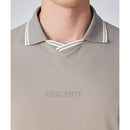 ベストスポーツ DESCENTE GOLF（デサントゴルフ）製品。DESCENTE GOLF スキッパーネック鹿の子半袖シャツ 25SS DG5SHS08M