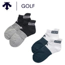 ベストスポーツ DESCENTE GOLF（デサントゴルフ）製品。DESCENTE GOLF ロゴジャカードアンクル丈ソックス 25SS DG5SSO00L