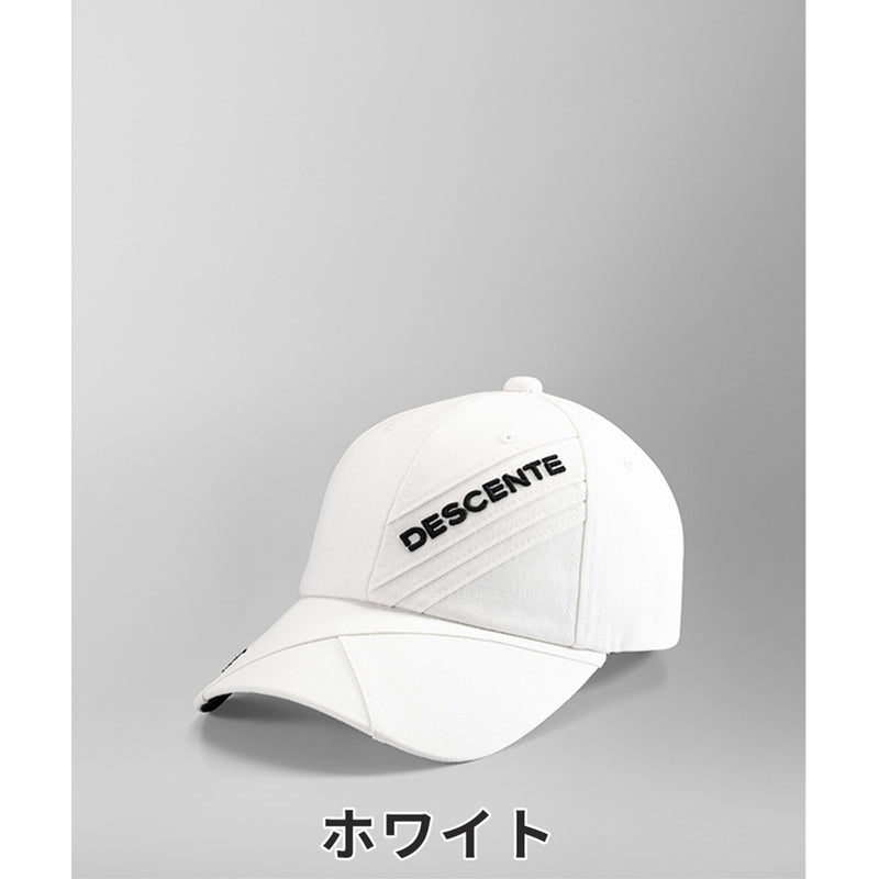 ベストスポーツ DESCENTE GOLF（デサントゴルフ）製品。DESCENTE GOLF コットンサージ切替キャップ 23FW DGBWJC06