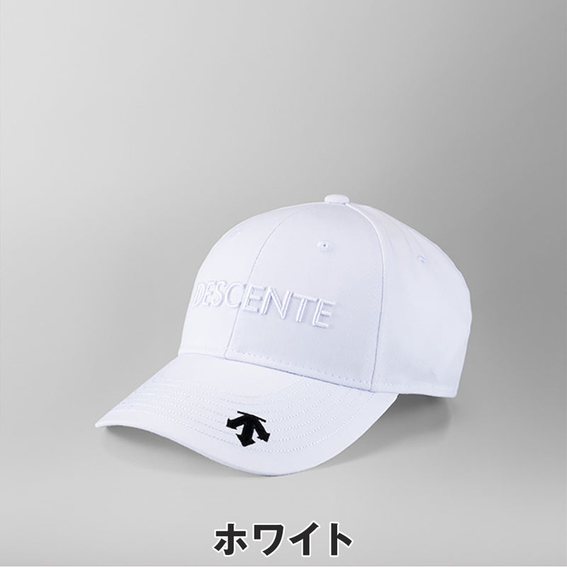 ベストスポーツ DESCENTE GOLF（デサントゴルフ）製品。DESCENTE GOLF 3Dロゴ刺繍キャップ 24FW DGBXJC02