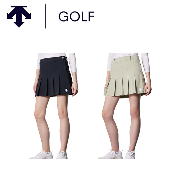 ゴルフ - ウェア - ウィメンズ DESCENTE GOLF（デサントゴルフ）製品。DESCENTE GOLF プリーツスカート(インナーパンツ付き) 24SS DGWXJE04