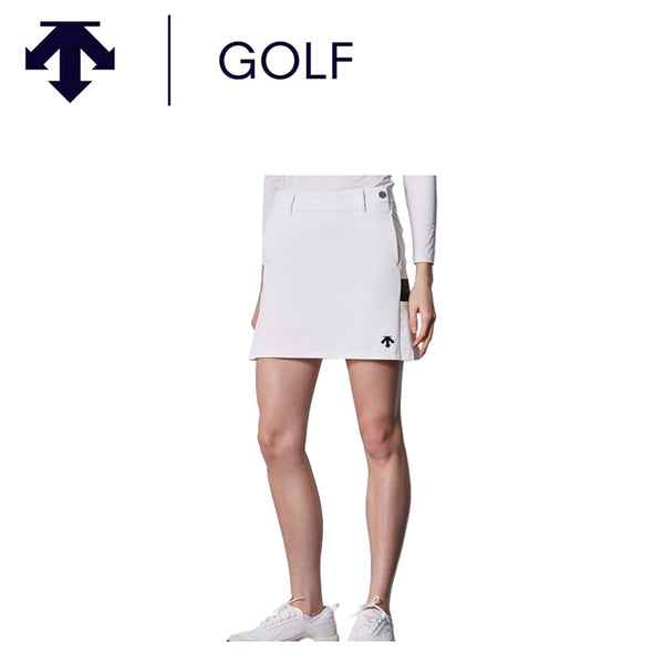 ゴルフ用品 2024年春夏 DESCENTE GOLF（デサントゴルフ）製品。DESCENTE GOLF プリーツスカート インナーパンツ付き 24SS DGWXJE05