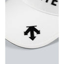 ベストスポーツ DESCENTE GOLF（デサントゴルフ）製品。DESCENTE GOLF PEツイルロゴサンバイザー 25SS DG5SCP52U