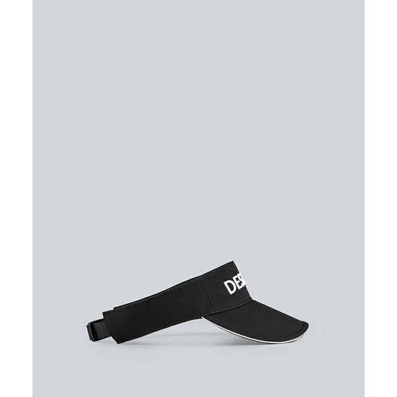 ベストスポーツ DESCENTE GOLF（デサントゴルフ）製品。DESCENTE GOLF PEツイルロゴサンバイザー 25SS DG5SCP52U
