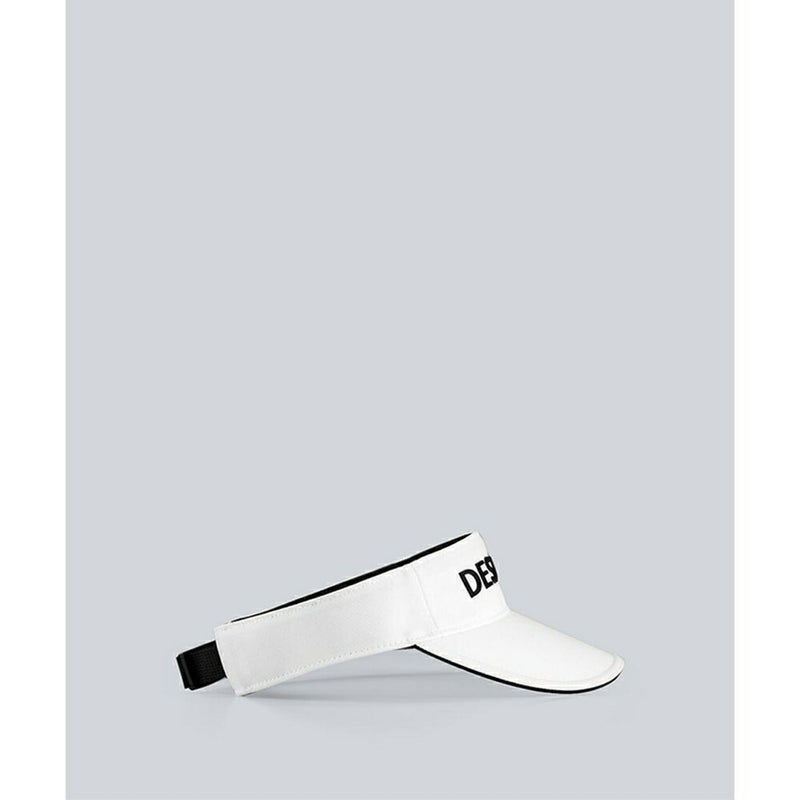 ベストスポーツ DESCENTE GOLF（デサントゴルフ）製品。DESCENTE GOLF PEツイルロゴサンバイザー 25SS DG5SCP52U