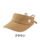 ベストスポーツ DESCENTE GOLF（デサントゴルフ）製品。DESCENTE GOLF ワイドブリムサンバイザー 25SS DG5SCP53L