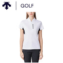 ベストスポーツ DESCENTE GOLF（デサントゴルフ）製品。DESCENTE GOLF ハーフジップ鹿の子半袖シャツ 25SS DG5SHS15L