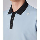 ベストスポーツ DESCENTE GOLF（デサントゴルフ）製品。DESCENTE GOLF 鹿の子半袖シャツ 25SS DG5SHS17M