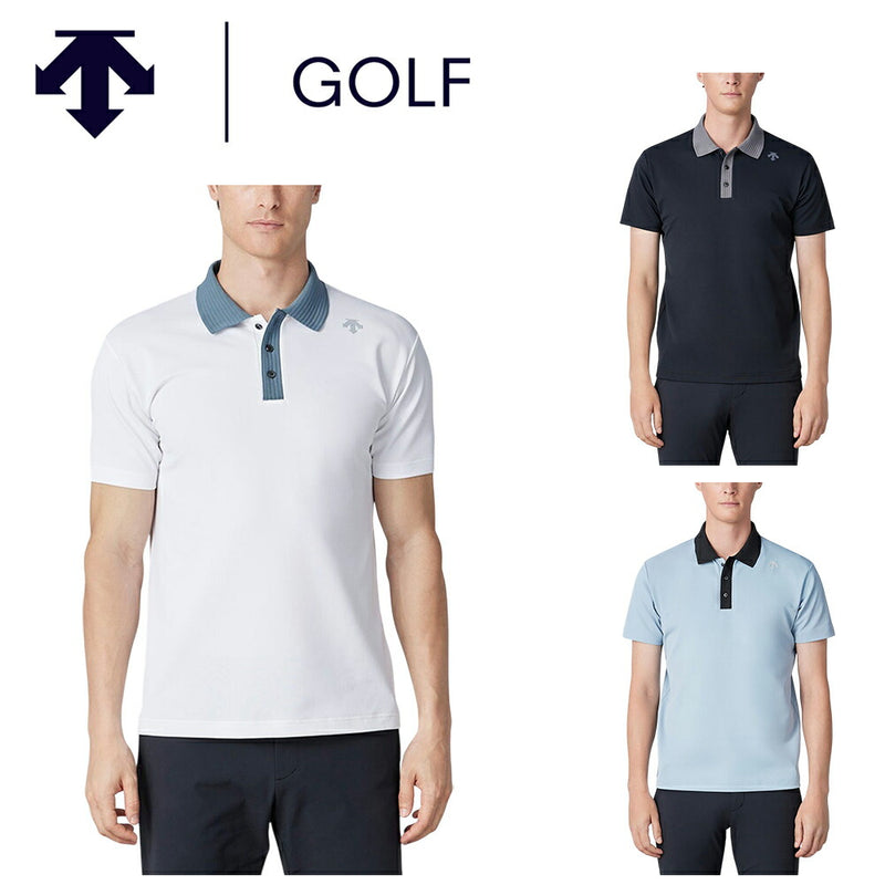 ベストスポーツ DESCENTE GOLF（デサントゴルフ）製品。DESCENTE GOLF 鹿の子半袖シャツ 25SS DG5SHS17M