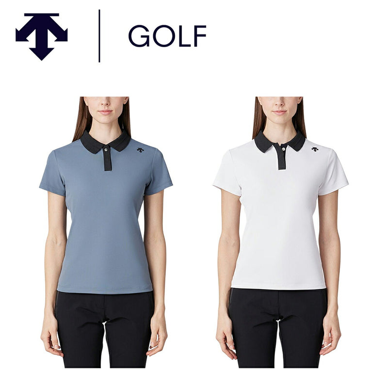 ベストスポーツ DESCENTE GOLF（デサントゴルフ）製品。DESCENTE GOLF 鹿の子半袖シャツ 25SS DG5SHS18L