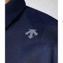 ベストスポーツ DESCENTE GOLF（デサントゴルフ）製品。DESCENTE GOLF オリガミジャカード半袖シャツ 25SS DG5SHS20M