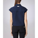 ベストスポーツ DESCENTE GOLF（デサントゴルフ）製品。DESCENTE GOLF ドビー織フレンチスリーブシャツ 25SS DG5STZ01L