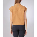 ベストスポーツ DESCENTE GOLF（デサントゴルフ）製品。DESCENTE GOLF ドビー織フレンチスリーブシャツ 25SS DG5STZ01L