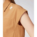 ベストスポーツ DESCENTE GOLF（デサントゴルフ）製品。DESCENTE GOLF ドビー織フレンチスリーブシャツ 25SS DG5STZ01L