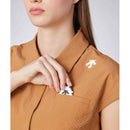 ベストスポーツ DESCENTE GOLF（デサントゴルフ）製品。DESCENTE GOLF ドビー織フレンチスリーブシャツ 25SS DG5STZ01L